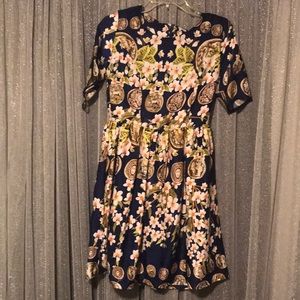 Printed floral dress